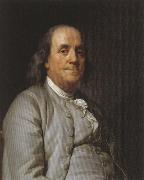 Portrait of Benjamin Frankli, Joseph-Siffred  Duplessis